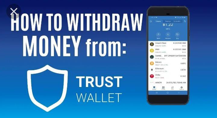 trust wallet withdraw to bank account