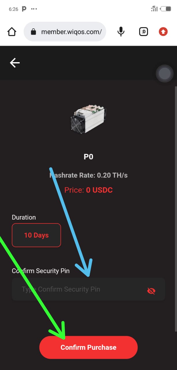 Purchase wiqos miner