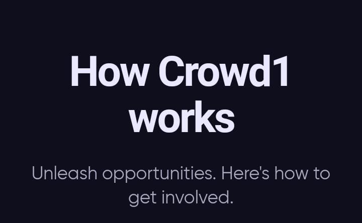 Join Crowd1 Investment Platform and earn $122 daily using my strategy